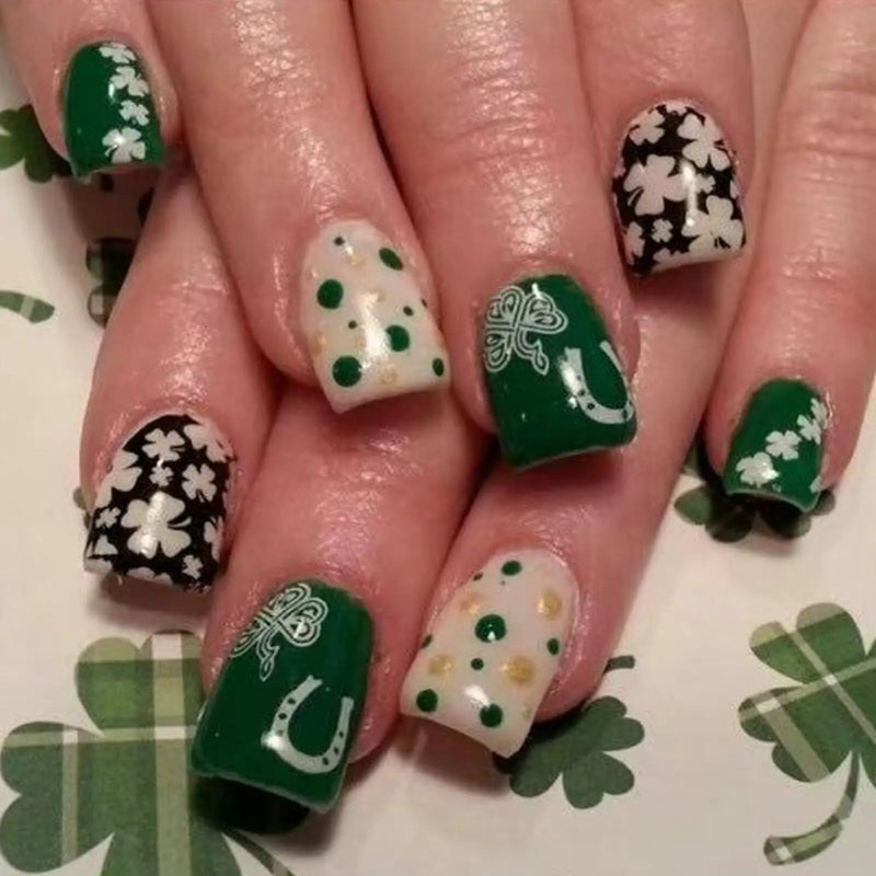 St.Patrick Clover Nail