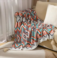 Bohemian Sofa Cover Blanket